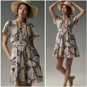 Anthropologie Somerset XS Mini Dress